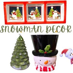 Snowman Centerpiece Decor